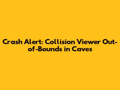 Crash Alert: Collision Viewer Out-of-Bounds in Caves