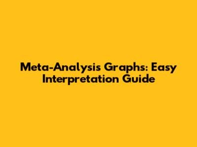 Meta-Analysis Graphs: Easy Interpretation Guide